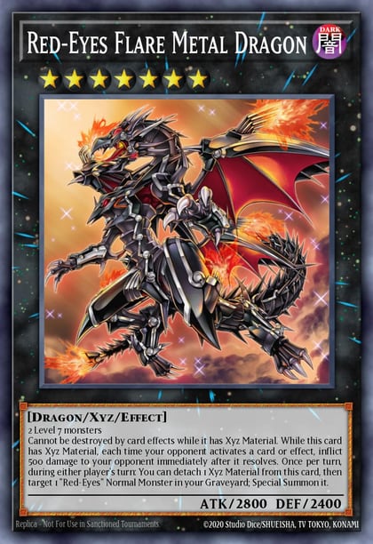 Red-Eyes Flare Metal Dragon (Blue), Legendary Duelists: Season 1 LDS1-EN015