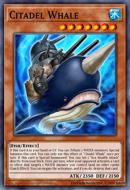 Citadel Whale (Blue), Legendary Duelists: Season 1 LDS1-EN027