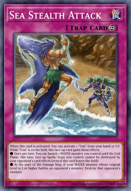Sea Stealth Attack, Legendary Duelists: Season 1 LDS1-EN030