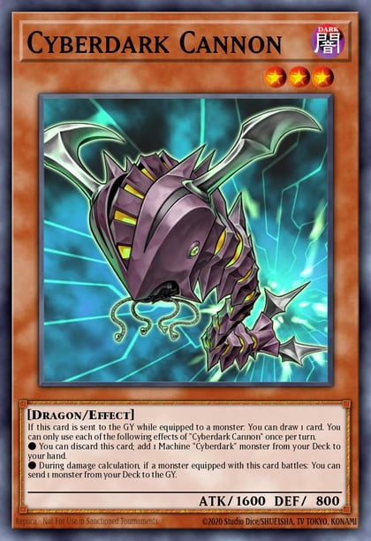 Cyberdark Cannon, Legendary Duelists: Season 1 LDS1-EN034