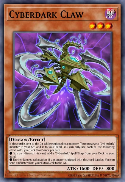 Cyberdark Claw, Legendary Duelists: Season 1 LDS1-EN035