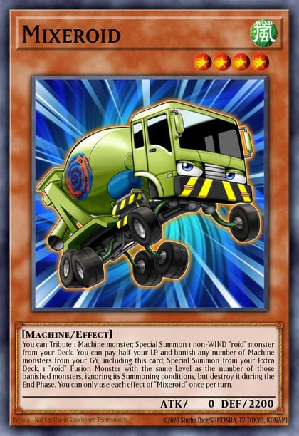 Mixeroid, Legendary Duelists: Season 1 LDS1-EN040