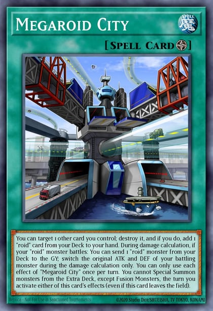 Megaroid City, Legendary Duelists: Season 1 LDS1-EN043