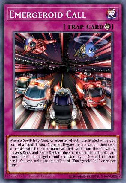 Emergeroid Call, Legendary Duelists: Season 1 LDS1-EN044