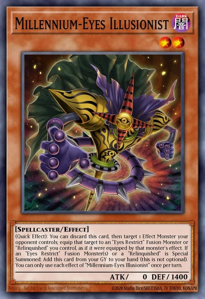 Millennium-Eyes Illusionist (Blue), Legendary Duelists: Season 1 LDS1-EN045