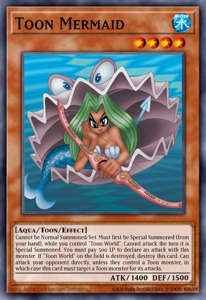 Toon Mermaid, Legendary Duelists: Season 1 LDS1-EN054