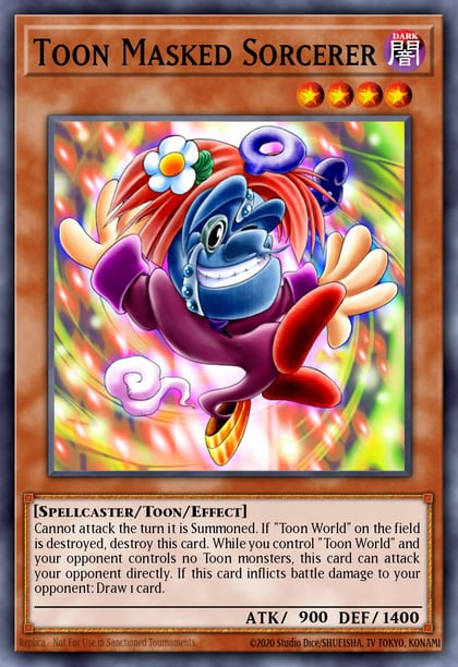 Toon Masked Sorcerer, Legendary Duelists: Season 1 LDS1-EN058