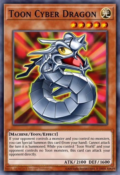 Toon Cyber Dragon, Legendary Duelists: Season 1 LDS1-EN062