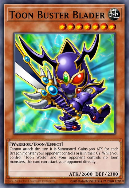 Toon Buster Blader, Legendary Duelists: Season 1 LDS1-EN065
