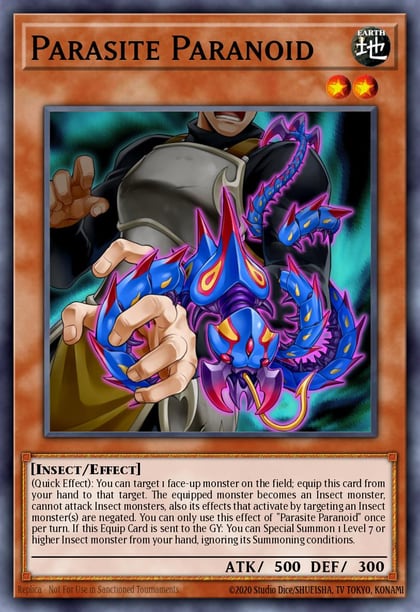 Parasite Paranoid, Legendary Duelists: Season 1 LDS1-EN071