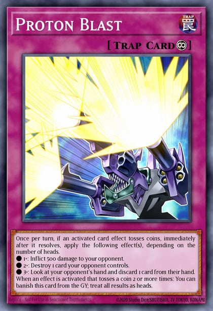Proton Blast, Legendary Duelists: Season 1 LDS1-EN079