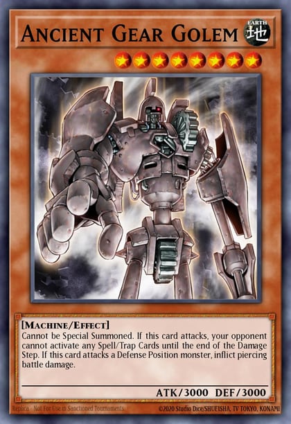 Ancient Gear Golem, Legendary Duelists: Season 1 LDS1-EN080