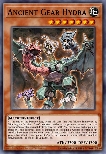 Ancient Gear Hydra, Legendary Duelists: Season 1 LDS1-EN083