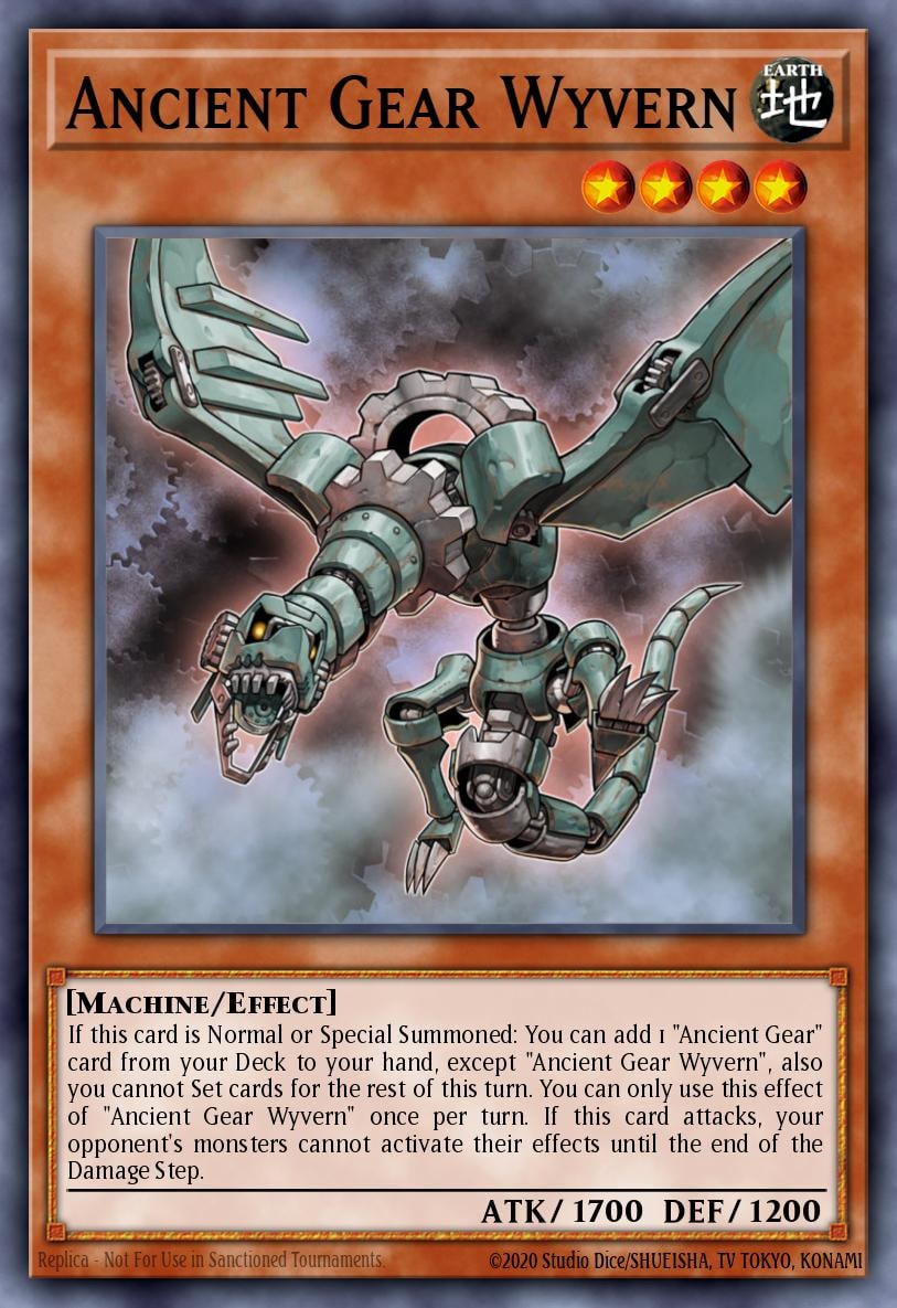 Ancient Gear Wyvern, Legendary Duelists: Season 1 LDS1-EN084