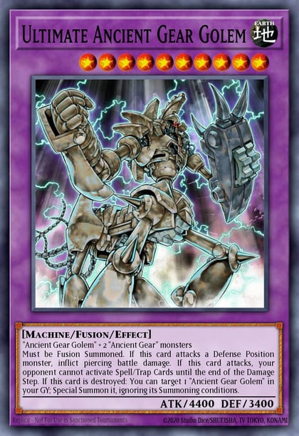 Ultimate Ancient Gear Golem, Legendary Duelists: Season 1 LDS1-EN087