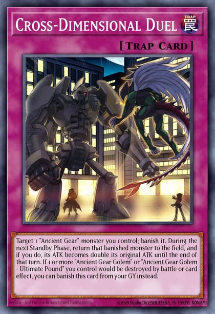 Cross-Dimensional Duel, Legendary Duelists: Season 1 LDS1-EN091