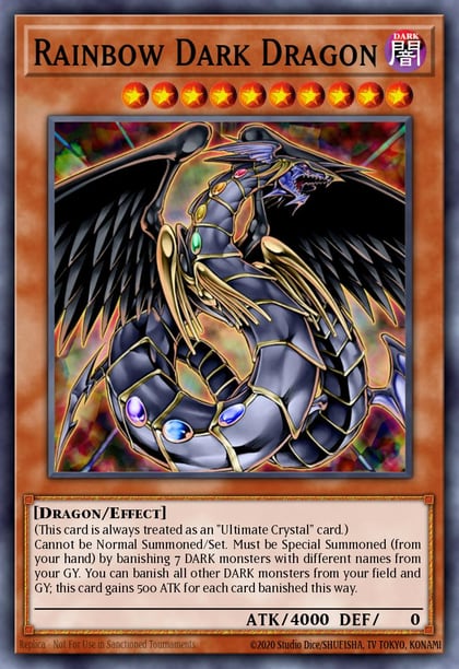 Rainbow Dark Dragon, Legendary Duelists: Season 1 LDS1-EN100