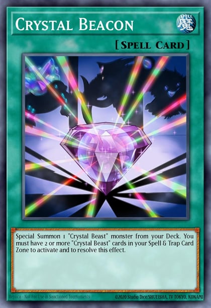 Crystal Beacon, Legendary Duelists: Season 1 LDS1-EN102