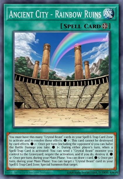 Ancient City - Rainbow Ruins, Legendary Duelists: Season 1 LDS1-EN103