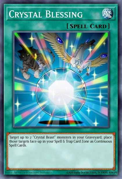 Crystal Blessing, Legendary Duelists: Season 1 LDS1-EN105