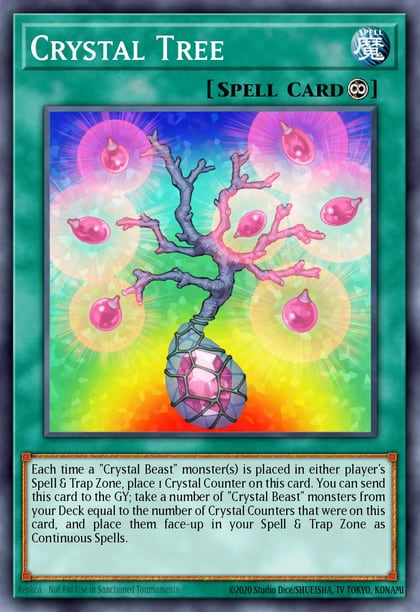 Crystal Tree, Legendary Duelists: Season 1 LDS1-EN108