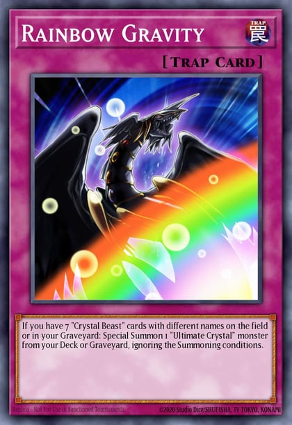 Rainbow Gravity, Legendary Duelists: Season 1 LDS1-EN115