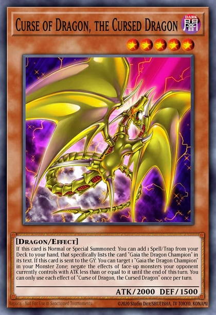 Curse of Dragon, the Cursed Dragon, Legendary Duelists: Season 1 LDS1-EN118