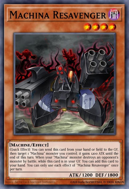 Machina Resavenger, Legendary Duelists: Season 1 LDS1-EN119