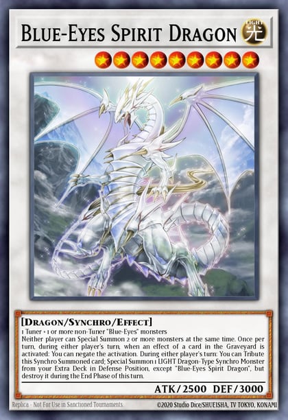 Blue-Eyes Spirit Dragon (Blue), Legendary Duelists: Season 2 LDS2-EN020