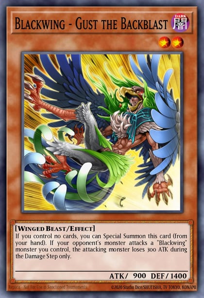 Blackwing - Gust the Backblast, Legendary Duelists: Season 2 LDS2-EN038