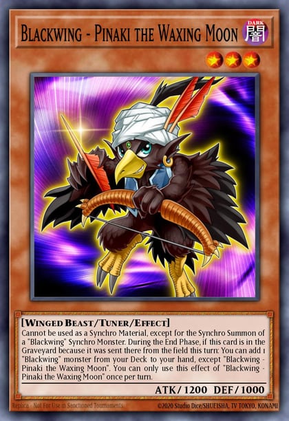 Blackwing - Pinaki the Waxing Moon, Legendary Duelists: Season 2 LDS2-EN039