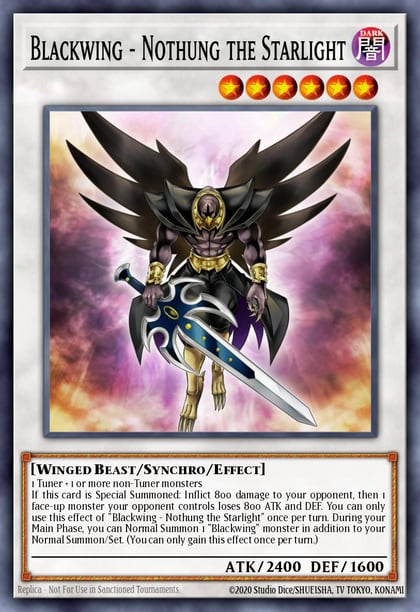 Blackwing - Nothung the Starlight, Legendary Duelists: Season 2 LDS2-EN043