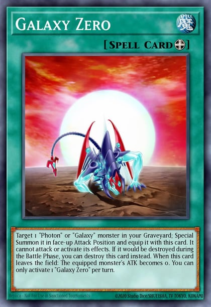 Galaxy Zero, Legendary Duelists: Season 2 LDS2-EN055