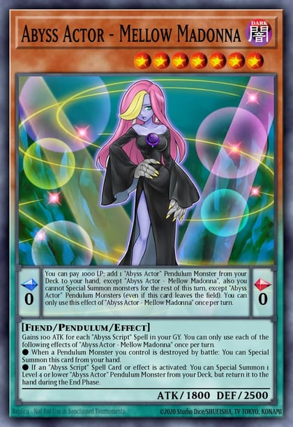 Abyss Actor - Mellow Madonna, Legendary Duelists: Season 2 LDS2-EN060
