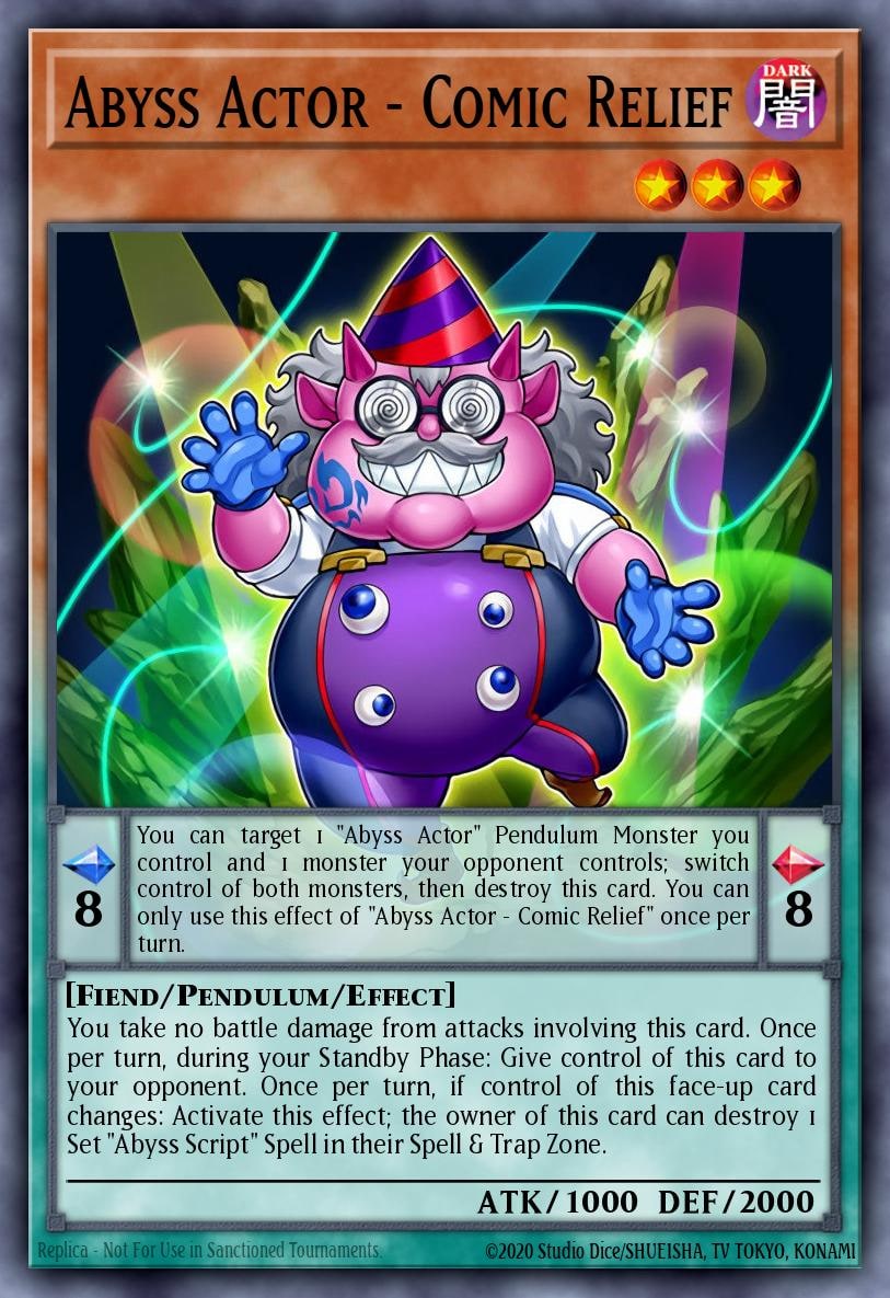 Abyss Actor - Comic Relief, Legendary Duelists: Season 2 LDS2-EN061