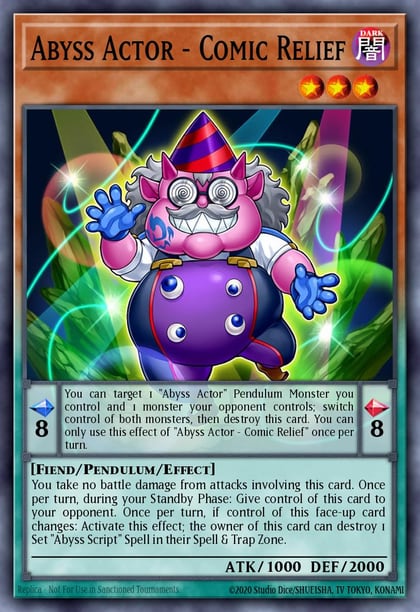 Abyss Actor - Comic Relief, Legendary Duelists: Season 2 LDS2-EN061