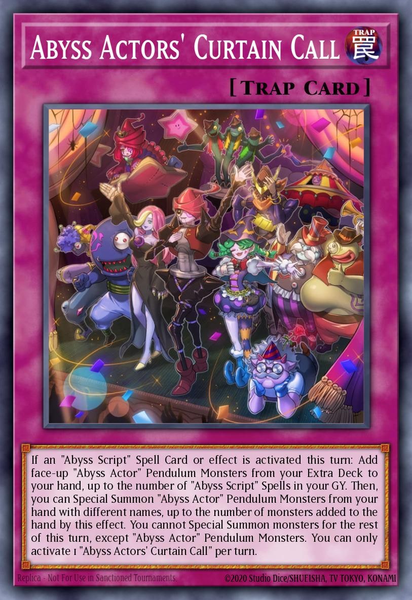 Abyss Actors' Curtain Call, Legendary Duelists: Season 2 LDS2-EN064