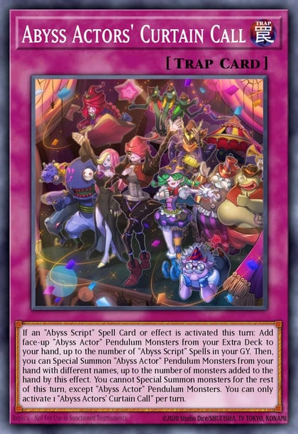 Abyss Actors' Curtain Call, Legendary Duelists: Season 2 LDS2-EN064