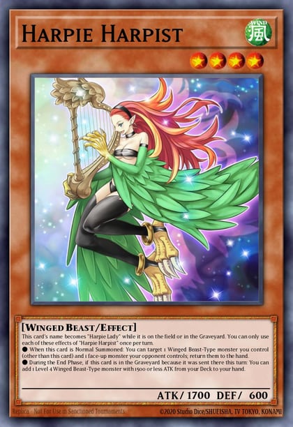 Harpie Harpist, Legendary Duelists: Season 2 LDS2-EN075