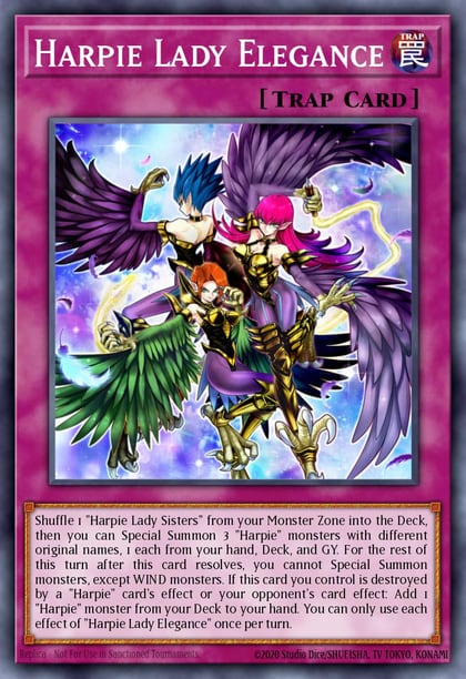 Harpie Lady Elegance, Legendary Duelists: Season 2 LDS2-EN089