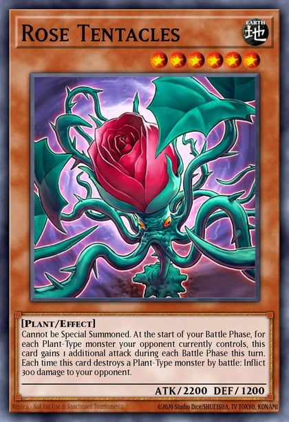 Rose Tentacles, Legendary Duelists: Season 2 LDS2-EN095