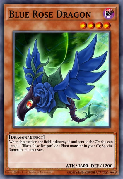 Blue Rose Dragon (Blue), Legendary Duelists: Season 2 LDS2-EN104