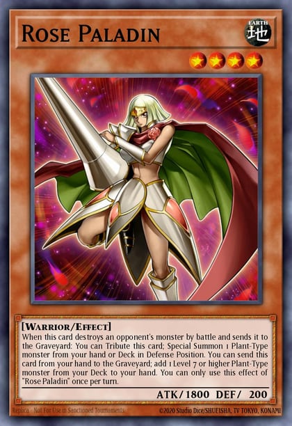 Rose Paladin, Legendary Duelists: Season 2 LDS2-EN106