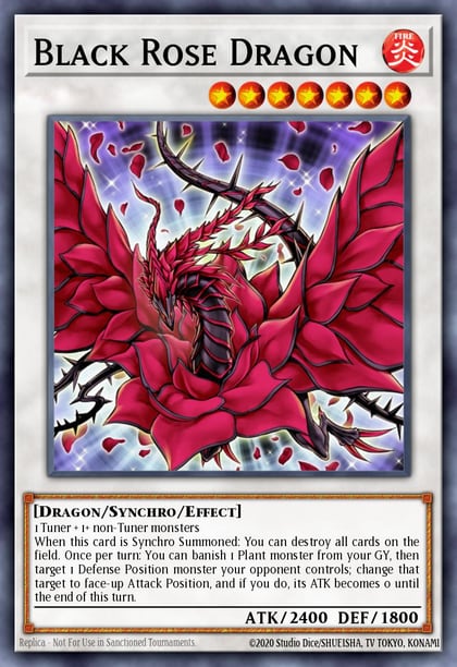 Black Rose Dragon, Legendary Duelists: Season 2 LDS2-EN110