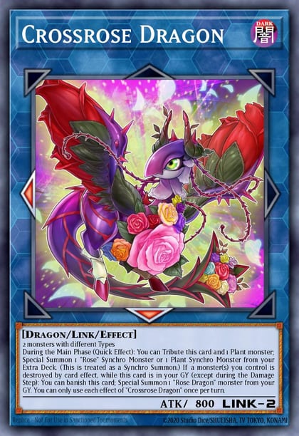 Crossrose Dragon (Green), Legendary Duelists: Season 2 LDS2-EN114