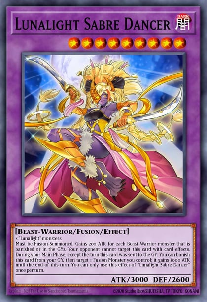 Lunalight Sabre Dancer, Legendary Duelists: Season 2 LDS2-EN129