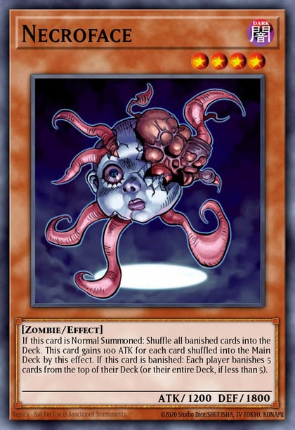 Necroface, Legendary Duelists: Season 3 LDS3-EN006