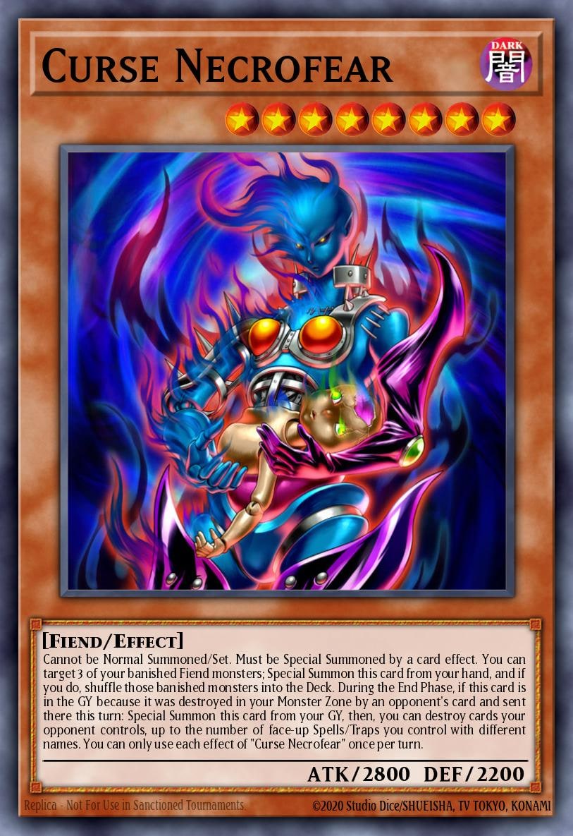Curse Necrofear, Legendary Duelists: Season 3 LDS3-EN009