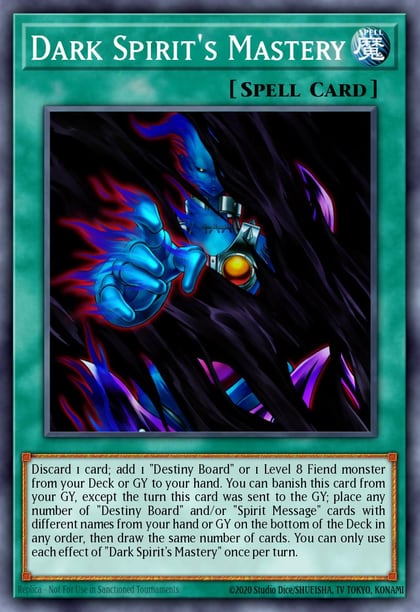 Dark Spirit's Mastery, Legendary Duelists: Season 3 LDS3-EN017