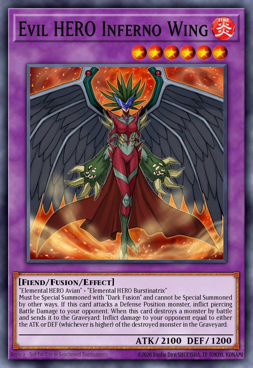 Evil HERO Inferno Wing, Legendary Duelists: Season 3 LDS3-EN027